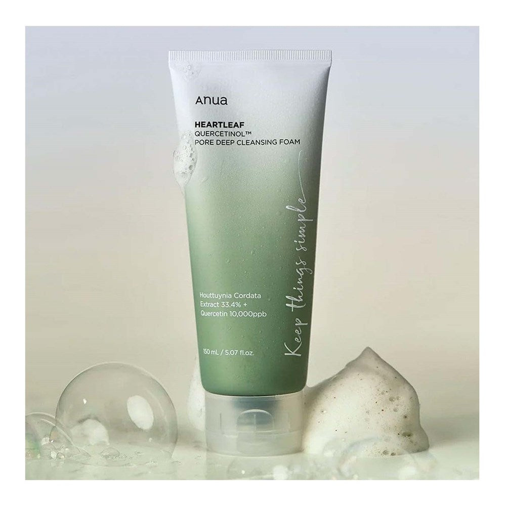 ANUA Heartleaf Quercetinol Pore Deep Cleansing Foam