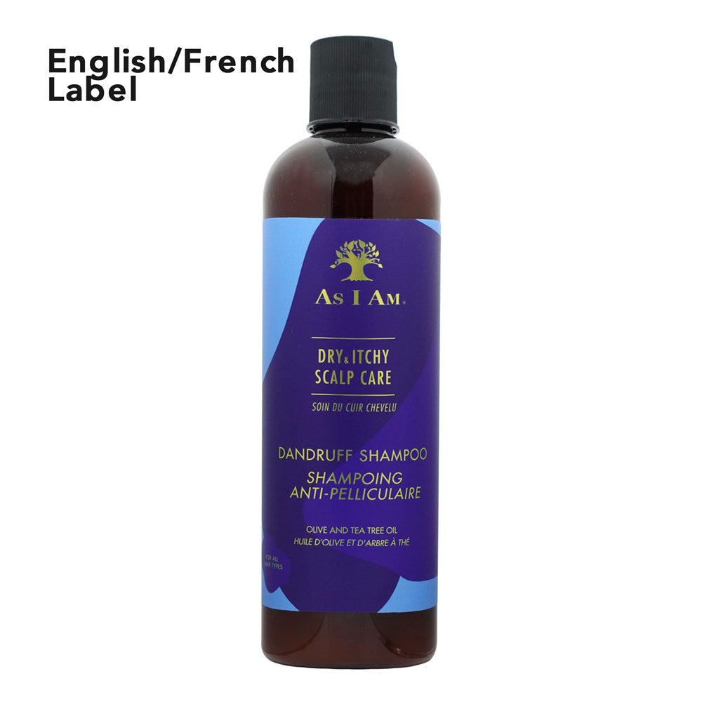 AS I AM Dry & Itchy Scalp Care Shampoo (12oz)
