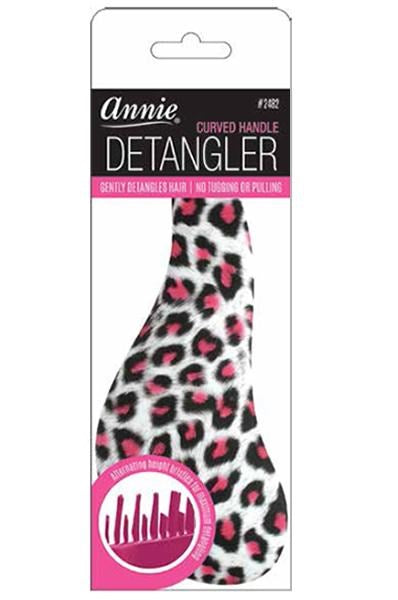 Brosse démêlante à manche incurvé ANNIE