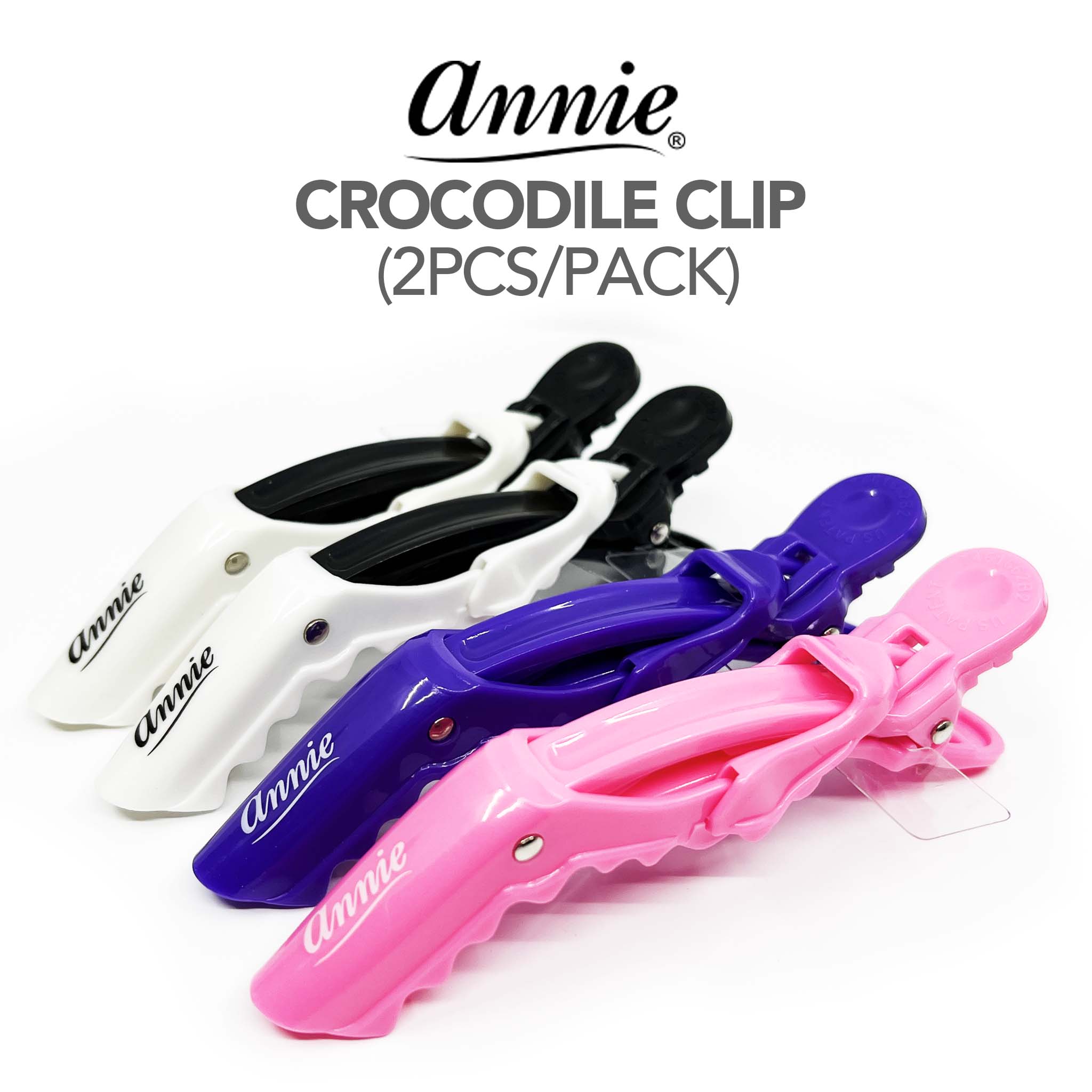 ANNIE Crocodile Clip (2pcs/pack) - Aone Beauty Supply Online Store