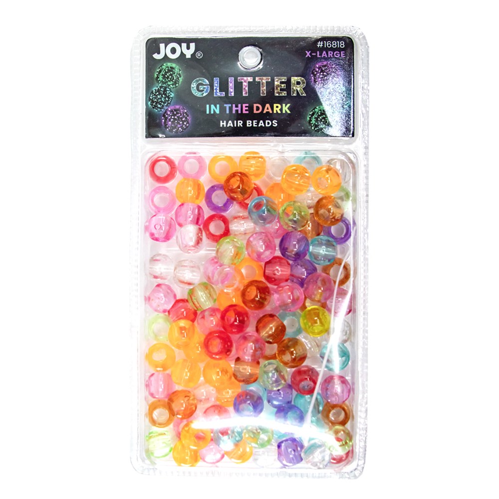 ANNIE Joy Glitter In the Dark Round Beads XL