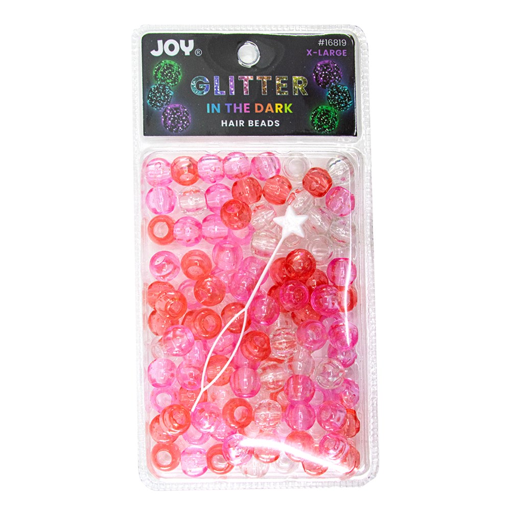 ANNIE Joy Glitter In the Dark Round Beads XL