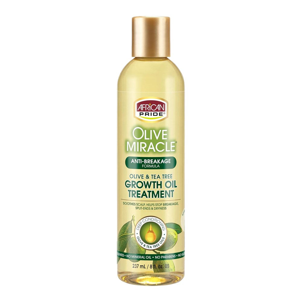 AFRICAN PRIDE Olive Miracle Growth Oil (8oz)