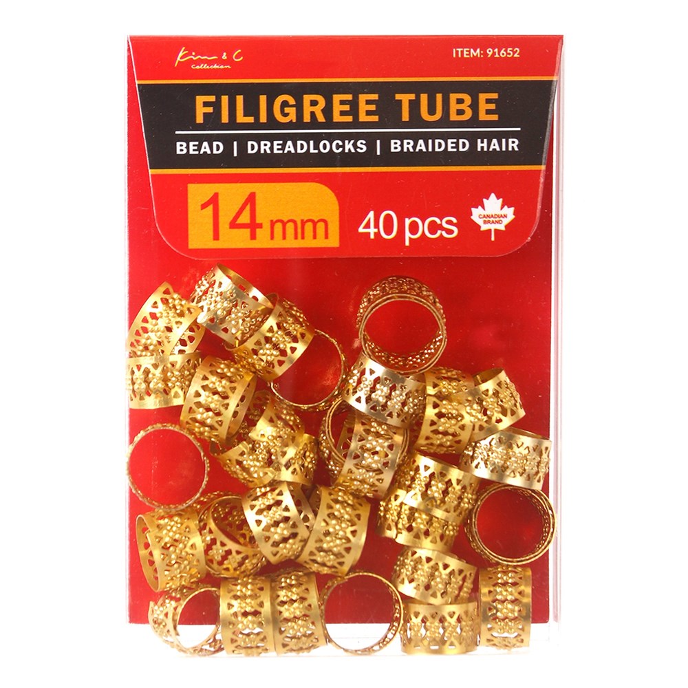 KIM & C Filigree Tube Gold - Aone Beauty Supply Online Store