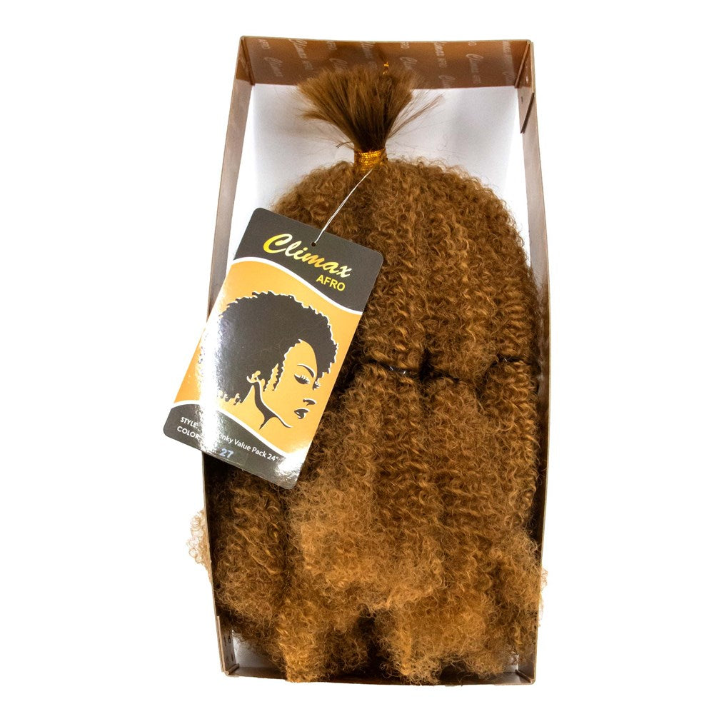 CLIMAX Afro Kinky Bulk Braid Value Pack (24inch)