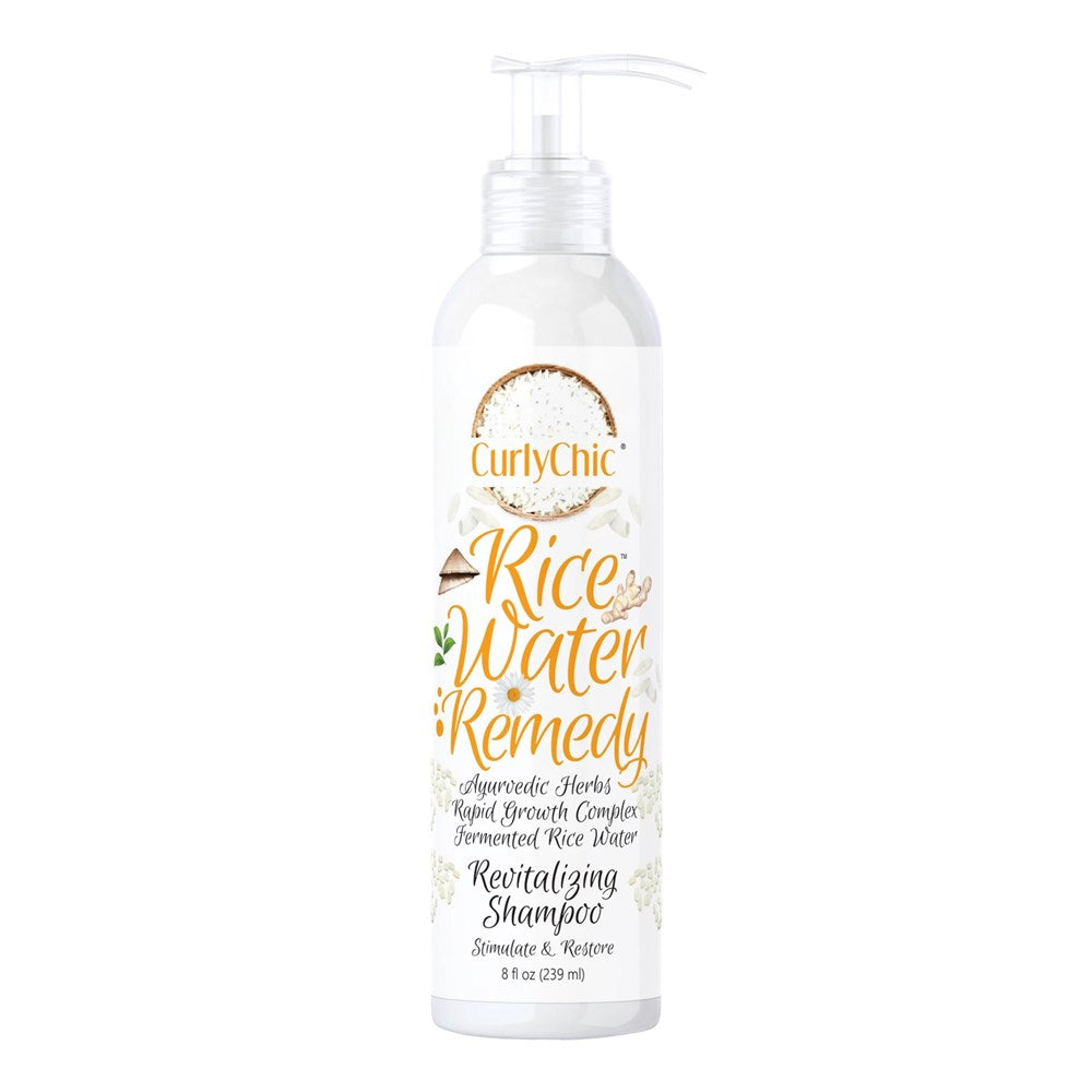 CURLY CHIC Rice Water Remedy Revitalizing Shampoo (8oz)