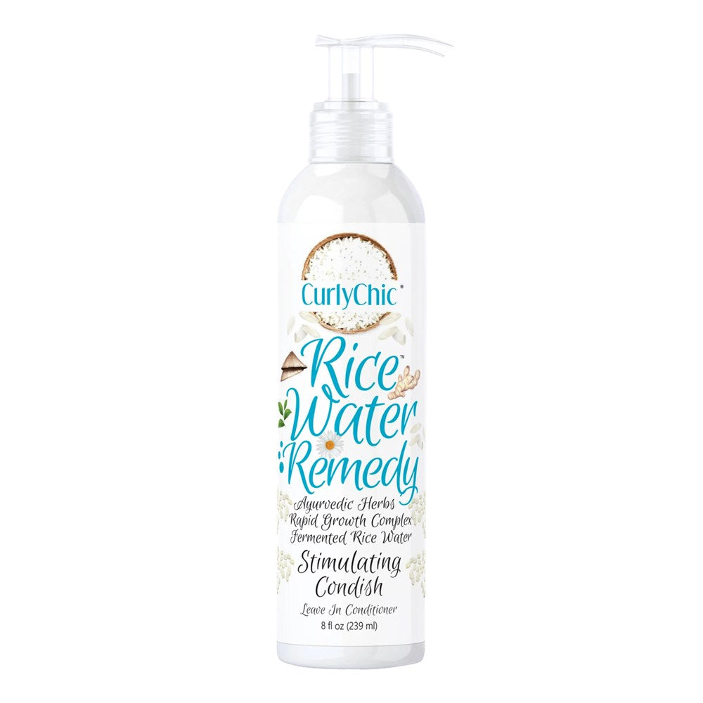 CURLY CHIC Rice Water Remedy Leave in Conditioner (8oz)