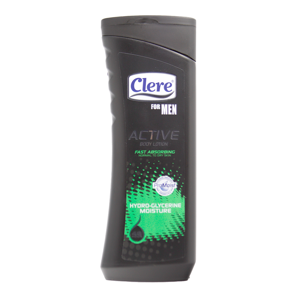 CLERE For Men Active Body Lotion (13.53oz)