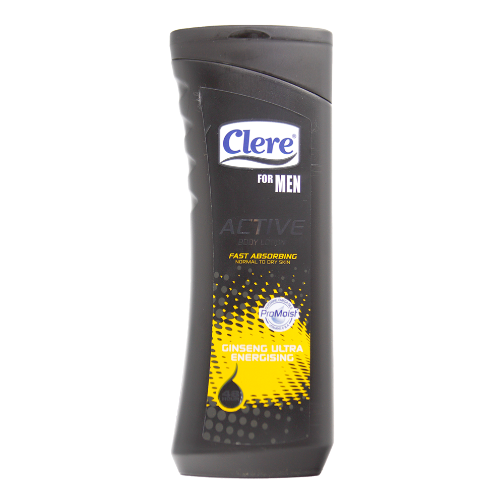 CLERE For Men Active Body Lotion (13.53oz)