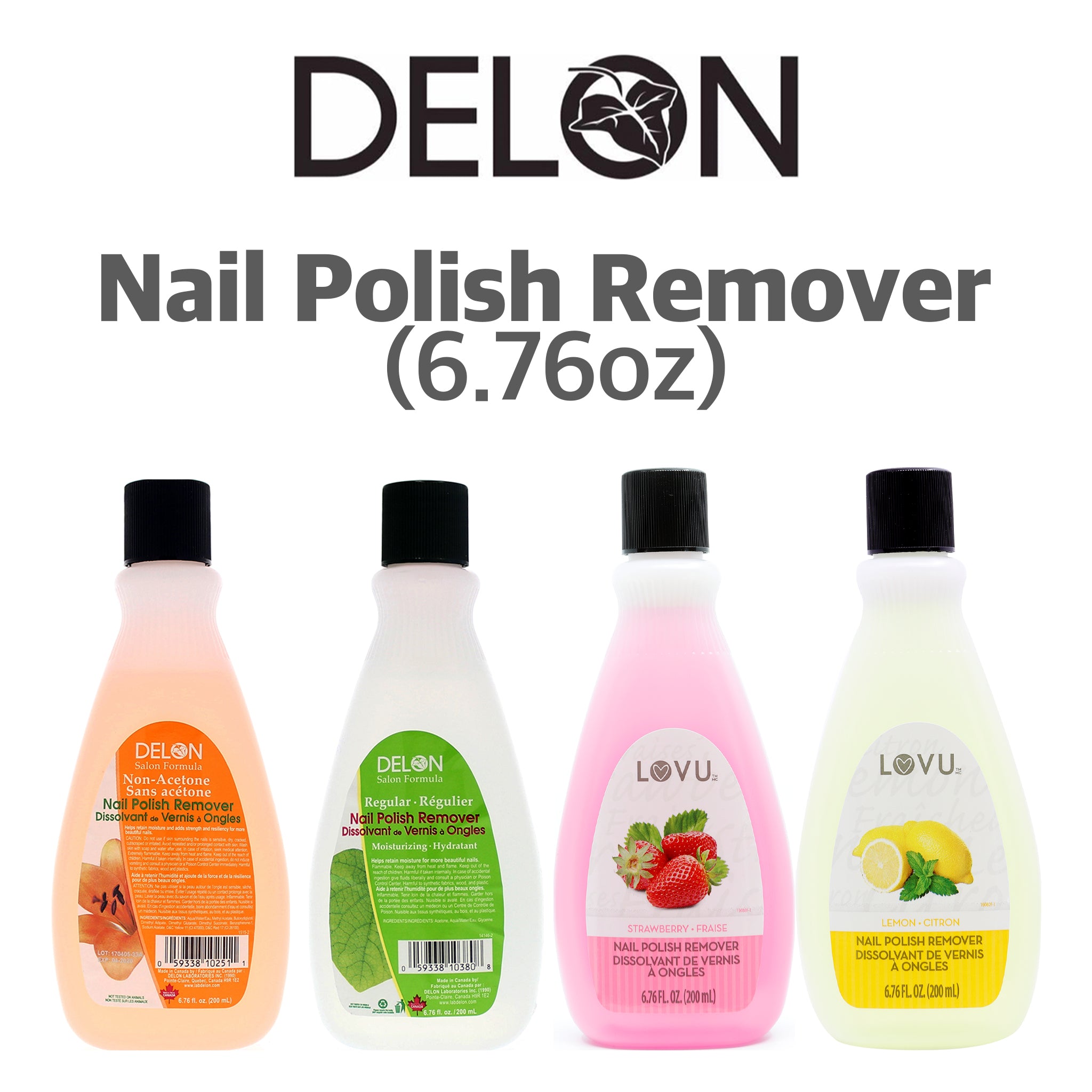 DELON LOVU Nail Polish Remover