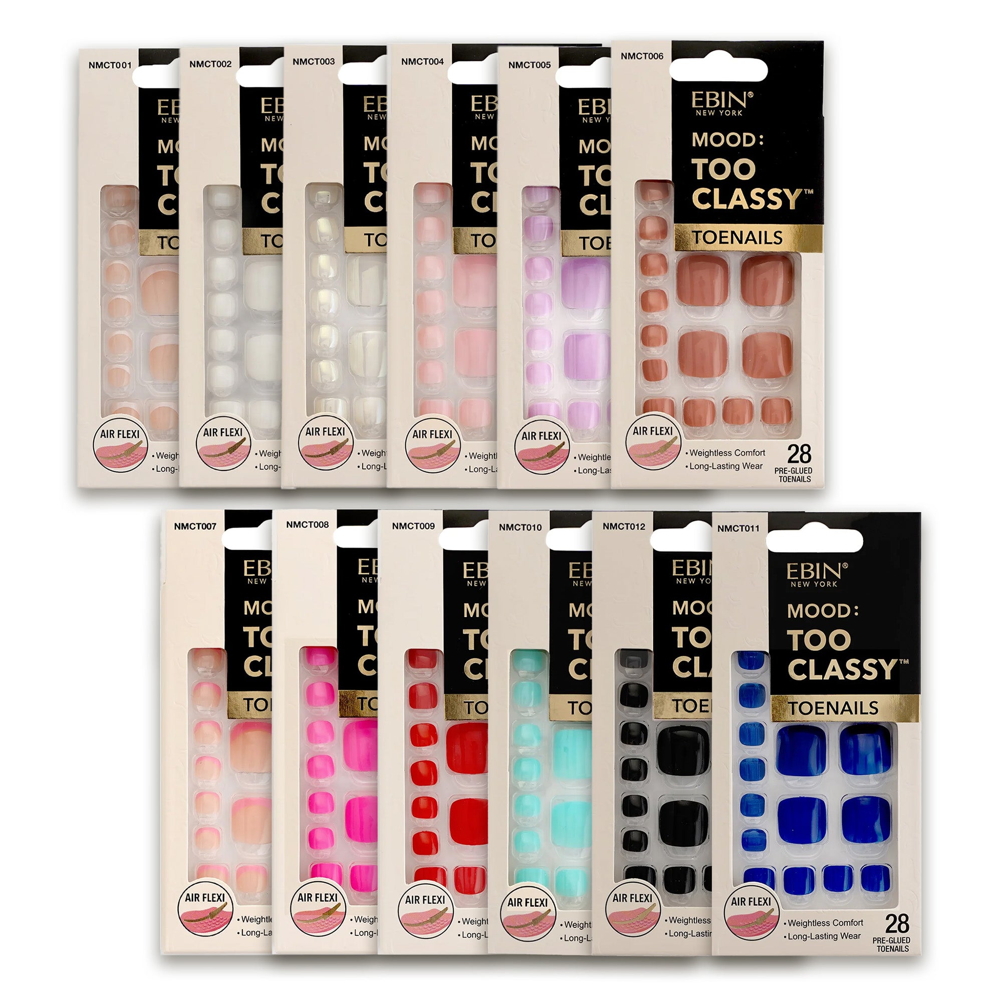 EBIN Mood Too Classy Toenails