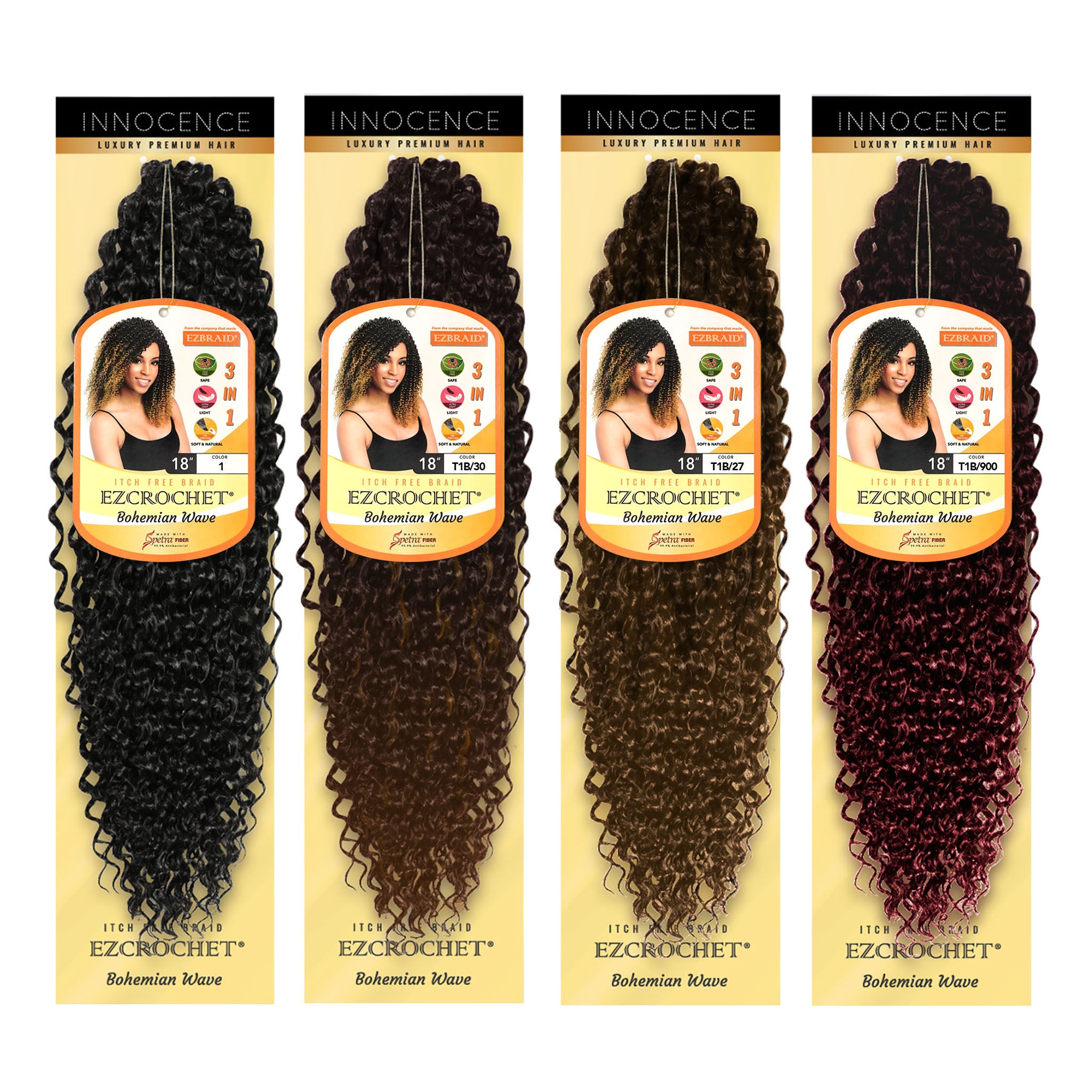 EZBRAID Ezcrochet Bohemian Wave (18inch)
