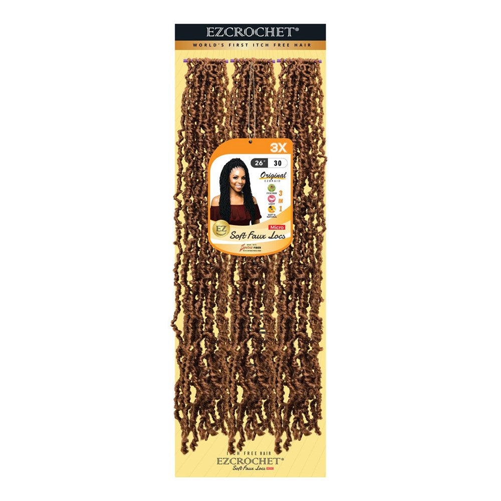 EZBRAID Ezcrochet 3X Soft Faux Locs Braid (26inch)