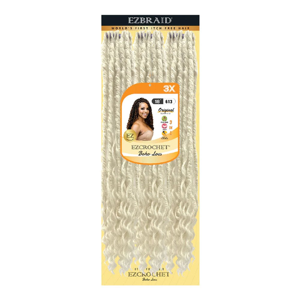 EZBRAID Ezcrochet 3X Boho Locs Braid (18inch)