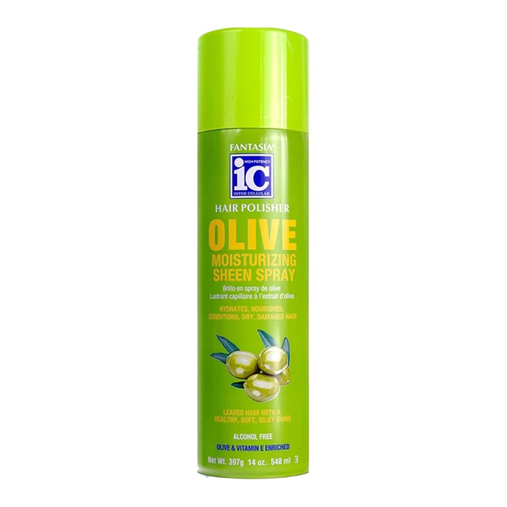 FANTASIA IC Olive Moisturizing Sheen Spray (14oz)