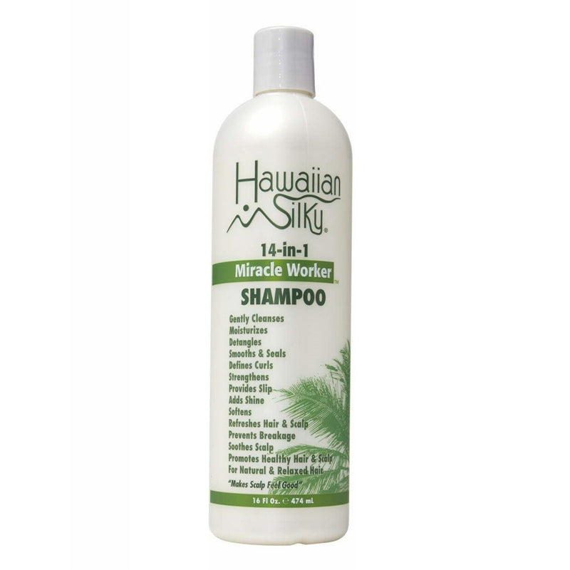 HAWAIIAN SILKY Miracle Worker 14 in 1 Shampoo (16oz)