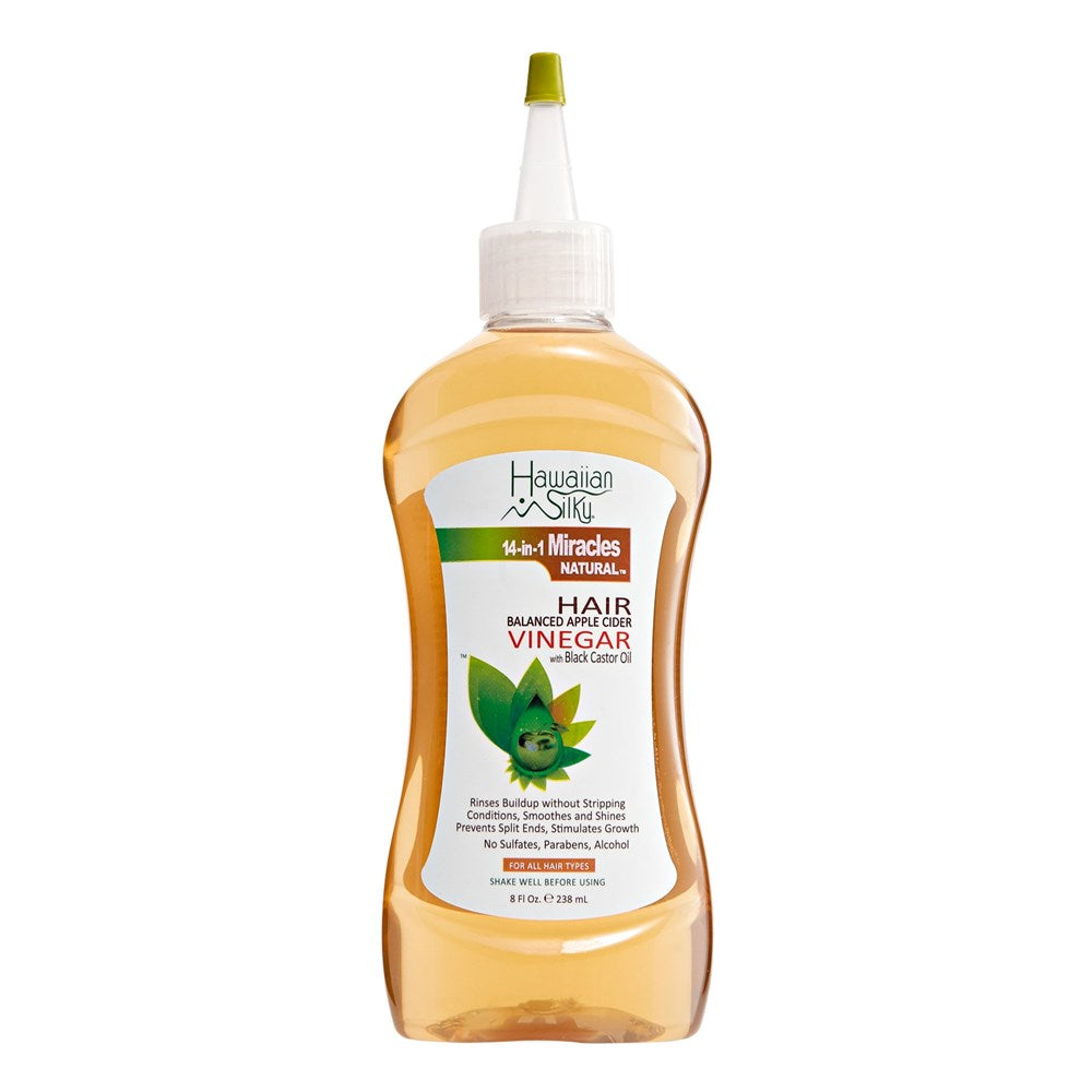 HAWAIIAN SILKY 14 In 1 Miracles Natural Hair Balanced Apple Cider Vinegar (8oz)
