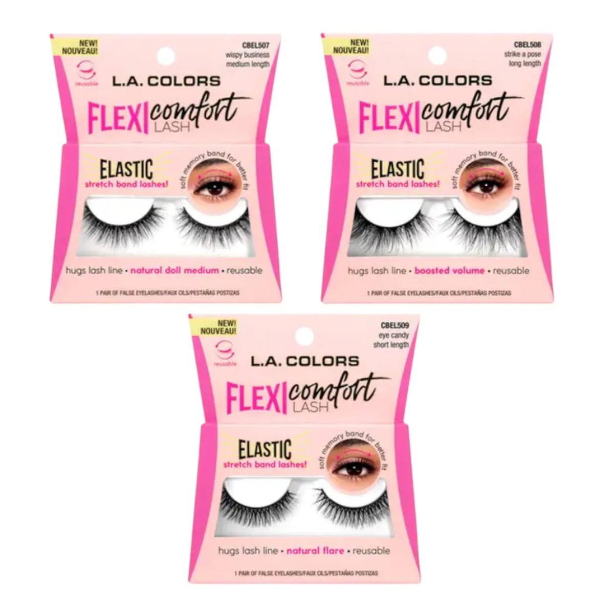 L.A COLORS Flexi Comfort Lash