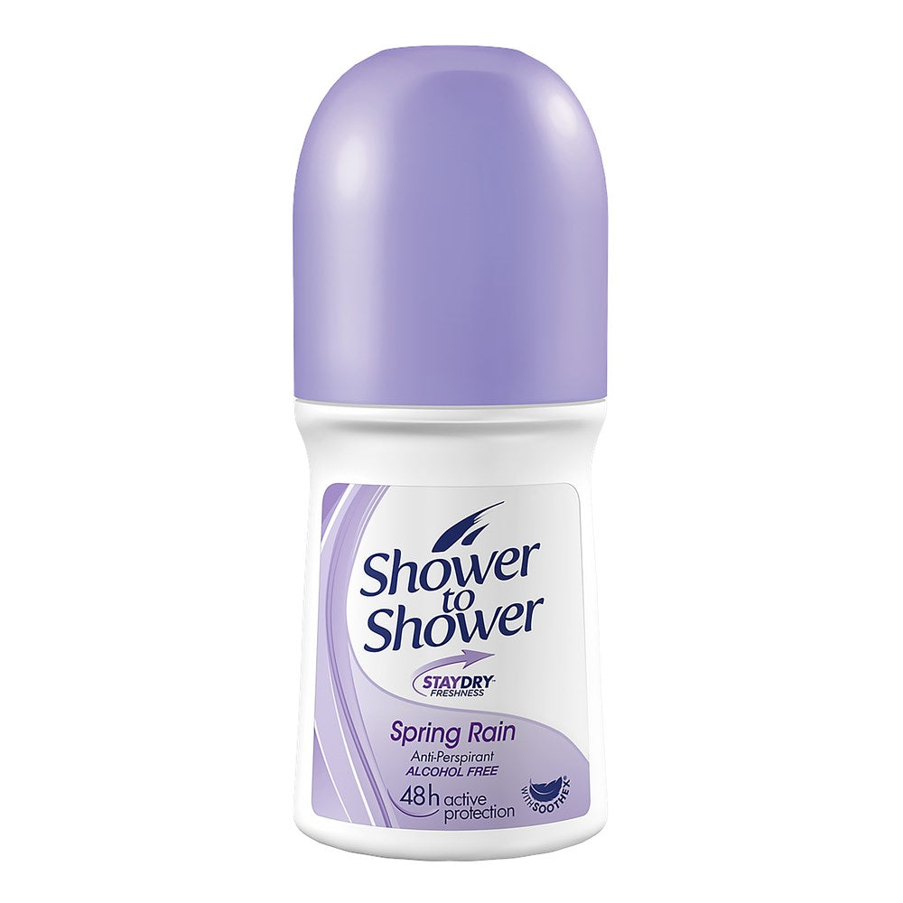 Shower to Shower Women Roll On Deodorant (50ml/1.69oz) - Aone Beauty Supply Online Store