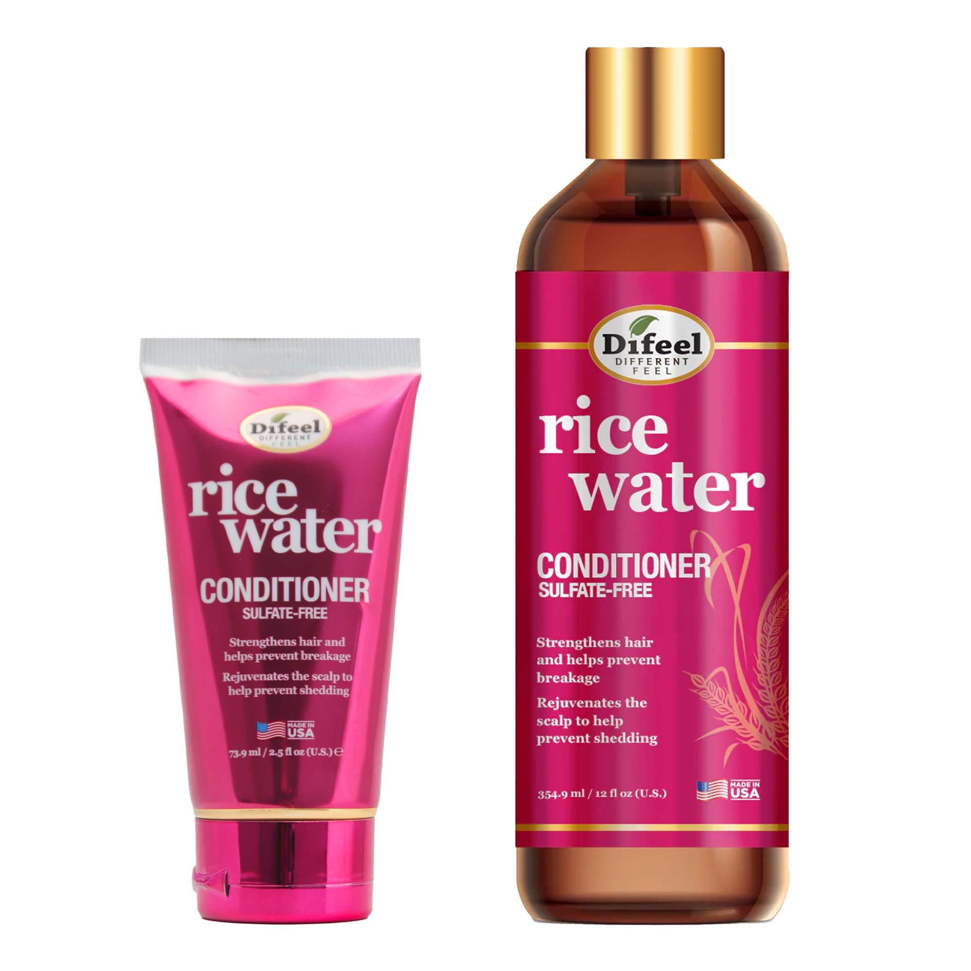 Difeel (Sunflower) Rice Water Sulfate Free Conditioner