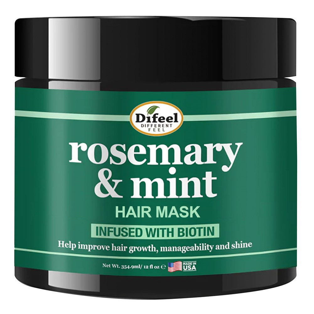 Difeel(Sunflower) Rosemary Mint Strengthening Hair Mask (12oz)