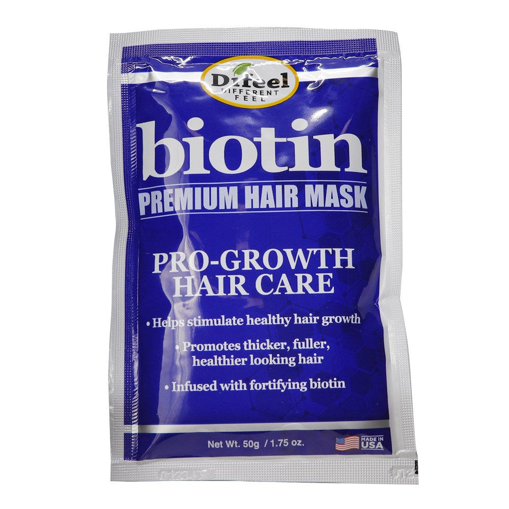 Difeel(Sunflower) Biotin Pro-Growth Premium Hair Mask Packet (1.75oz)