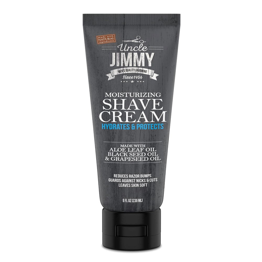 UNCLE JIMMY Moisturizing Shave Cream (8oz)