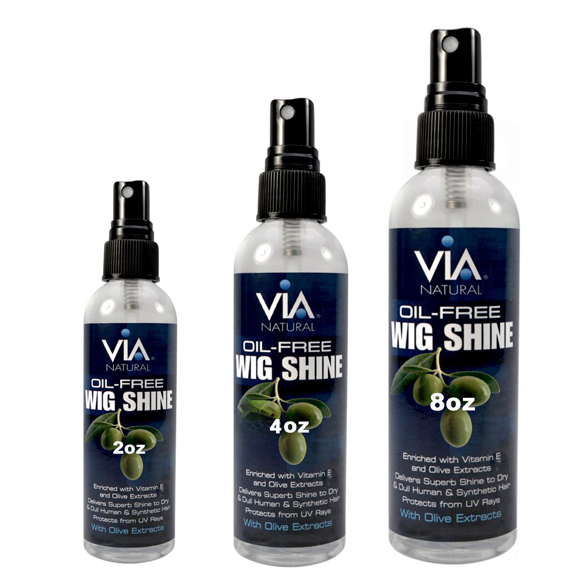 VIA NATURAL Oil-Free Wig Shine - Aone Beauty Supply Online Store