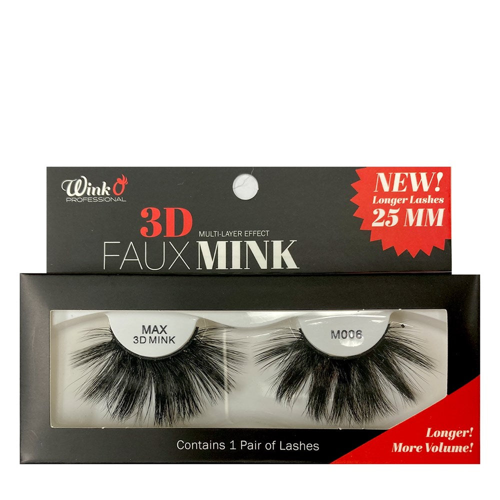 WINK O 25mm 3D Faux Mink Eyelash - Aone Beauty Supply Online Store