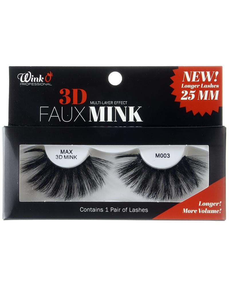 WINK O 25mm 3D Faux Mink Eyelash - Aone Beauty Supply Online Store