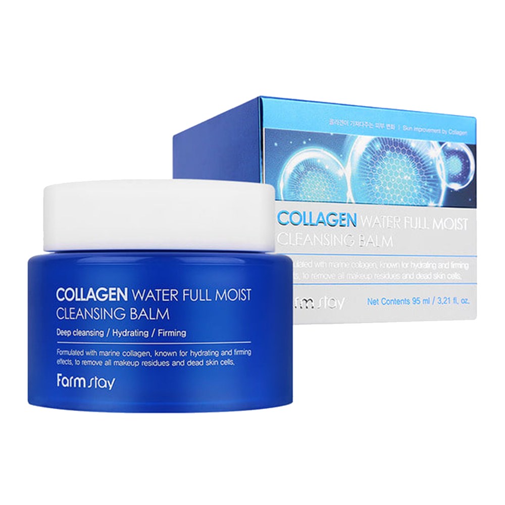 FARMSTAY Collagen Water Full Moist Cleansing Balm (95ml)