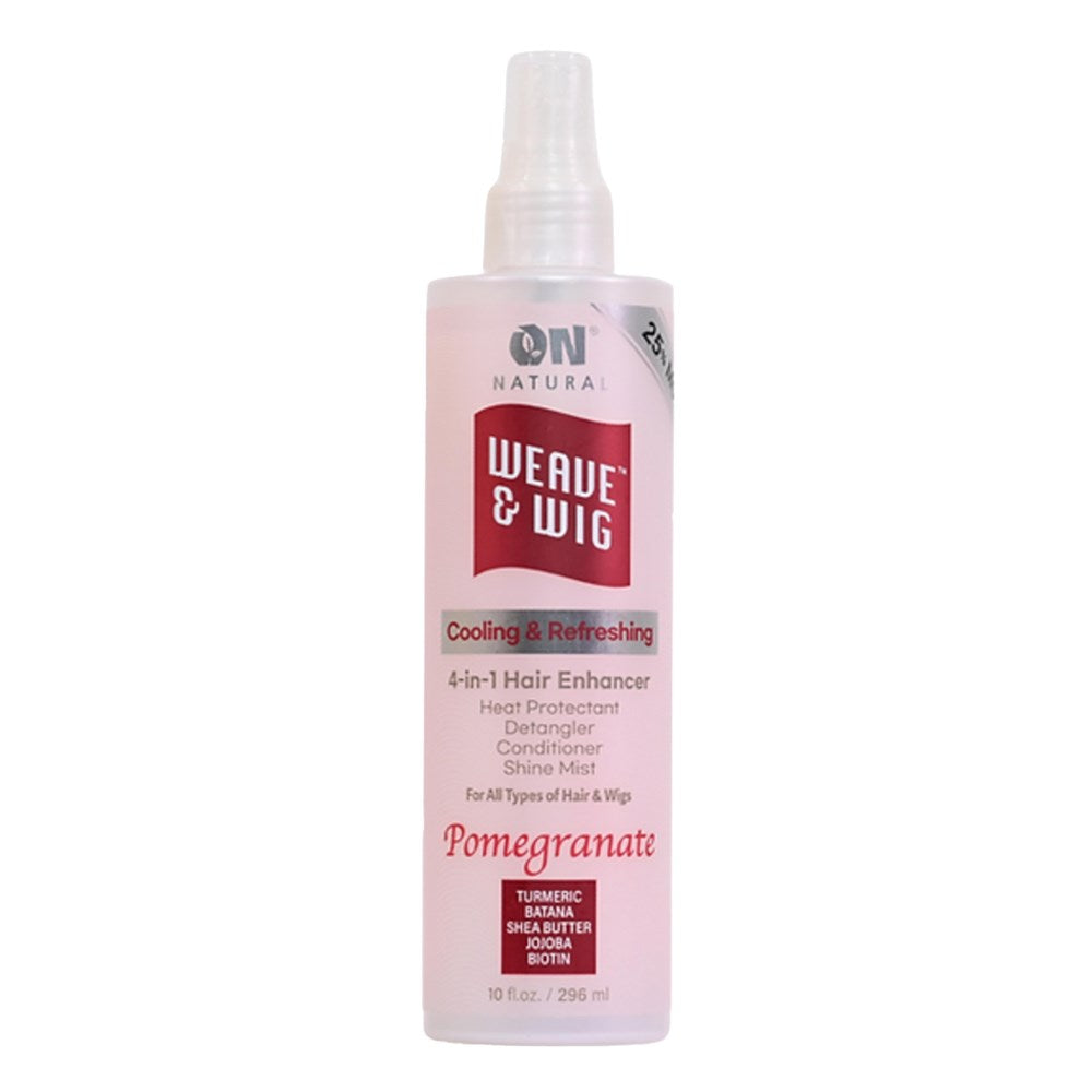ON NATURAL Weave & Wig 4 In 1 Hair Enhancer Heat Protectant Detangler & Conditioner