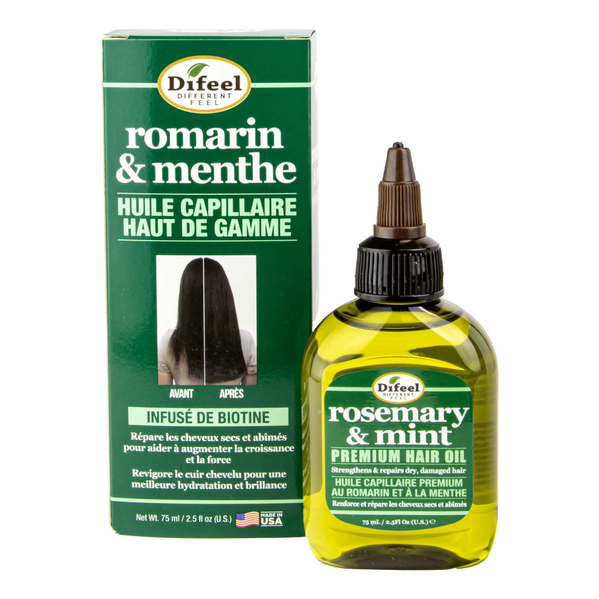 Difeel(Sunflower) Rosemary Mint Premium Hair Oil