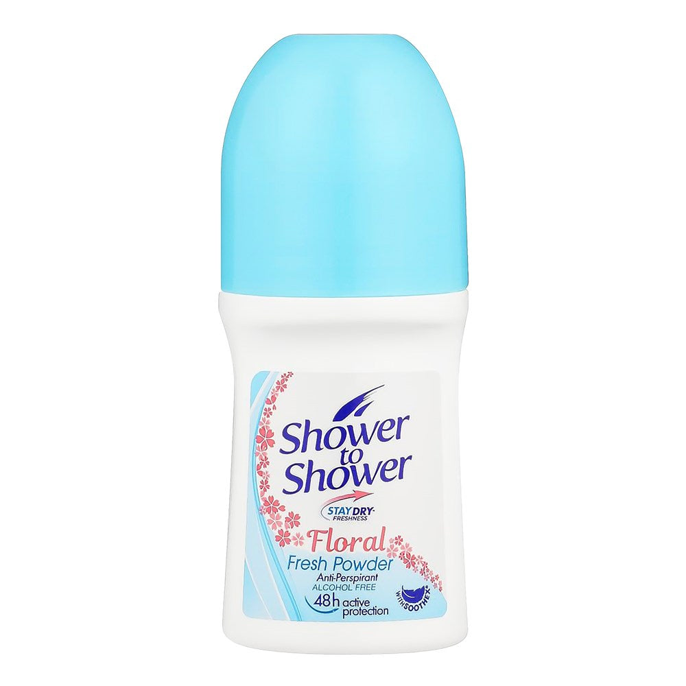 Shower to Shower Women Roll On Deodorant (50ml/1.69oz) - Aone Beauty Supply Online Store