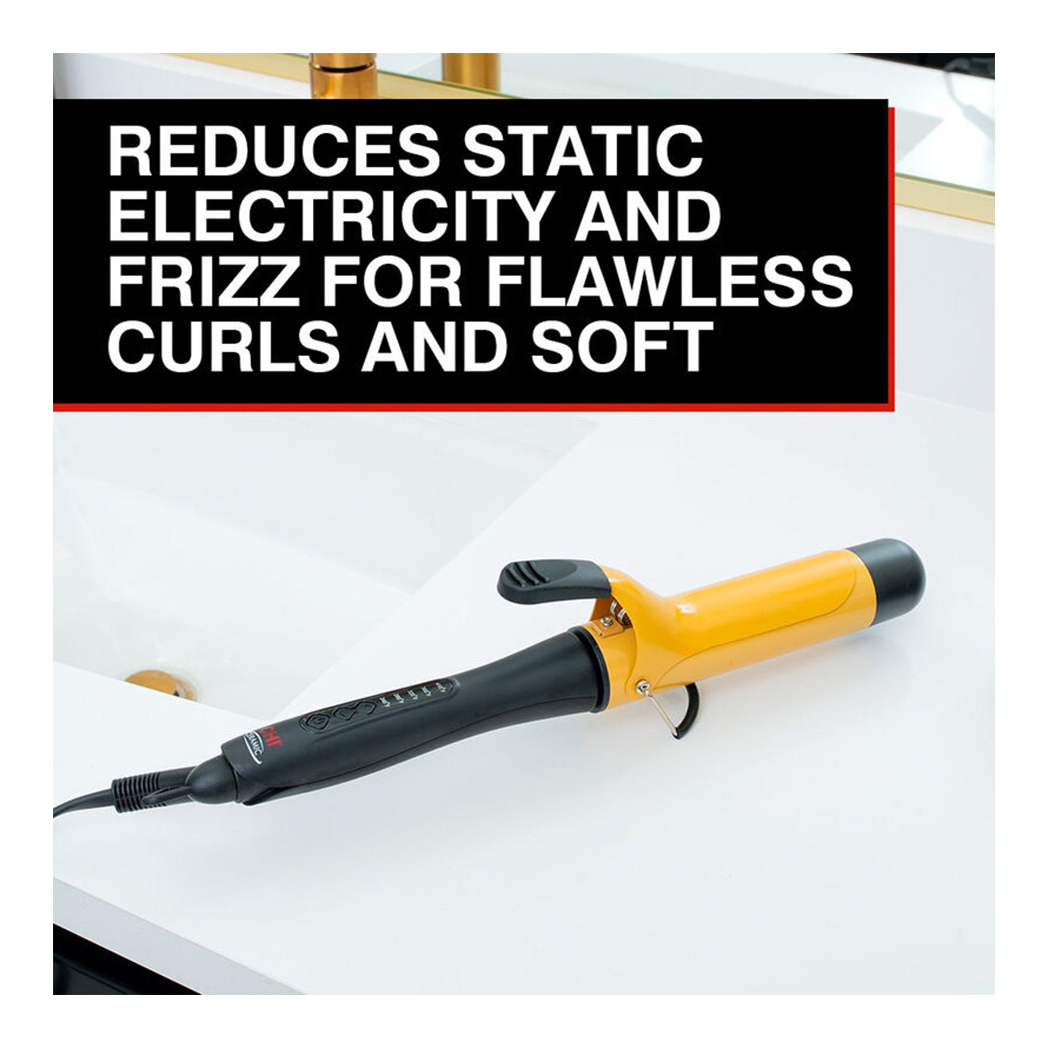 CHI Tourmaline Ceramic Curling Iron 1.5 Inch