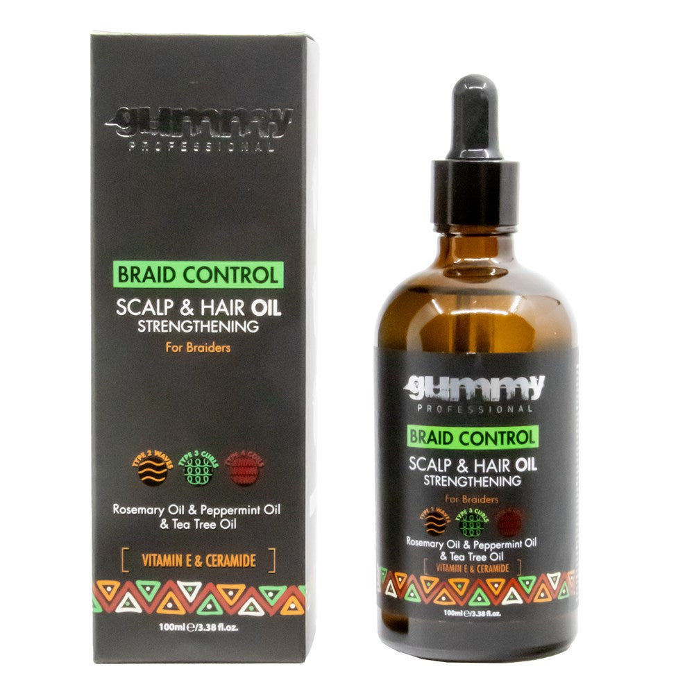 GUMMY PROFESSIONAL Braid Control Scalp & Hair Oil (100ml)