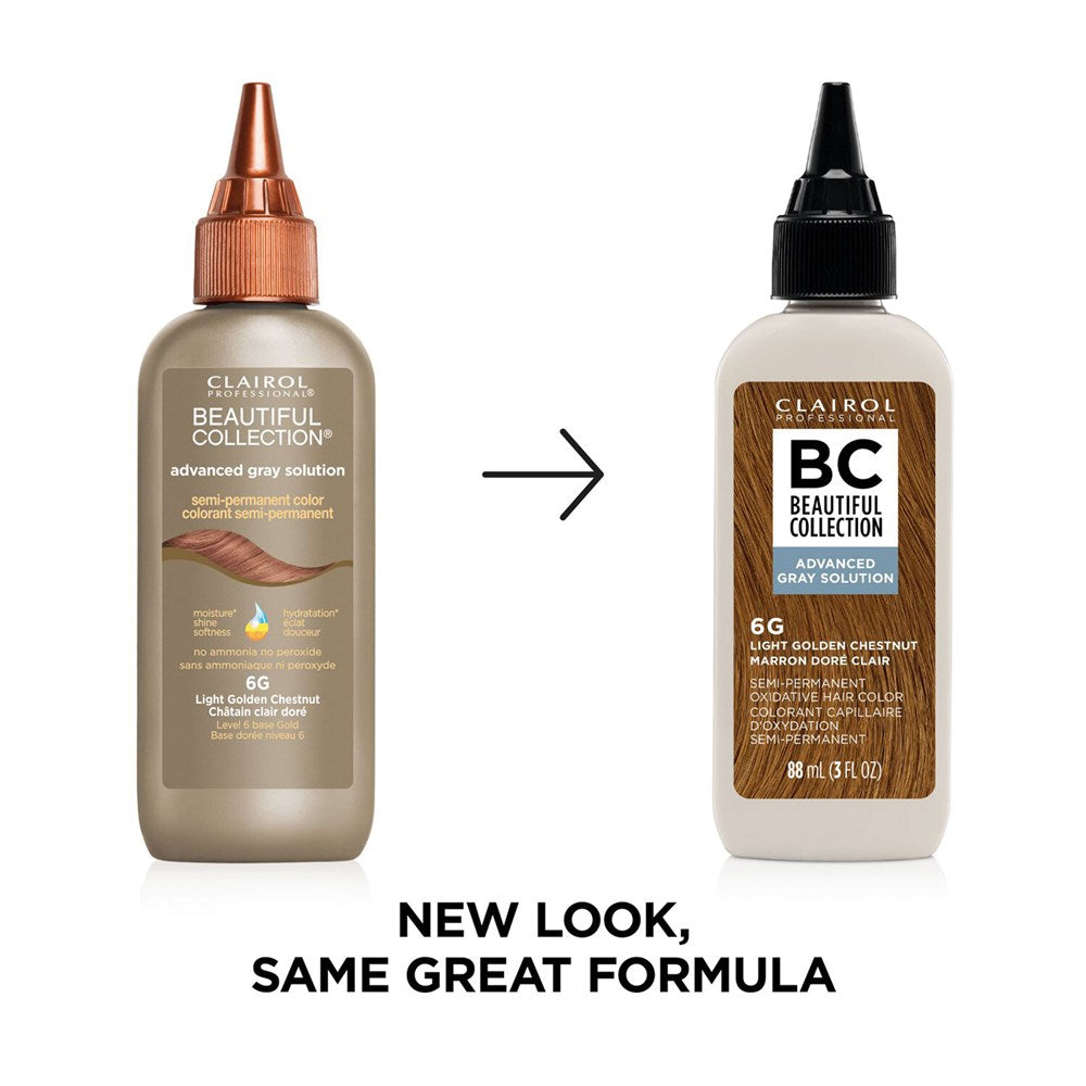 BEAUTIFUL COLLECTION Advanced Gray Solution Hair Color (3oz)