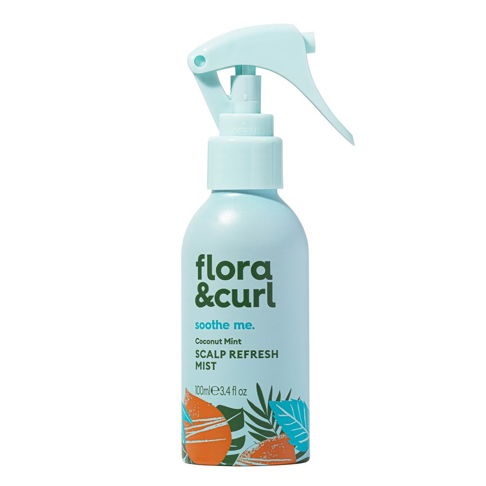 FLORA & CURL Coconut Mint Scalp Refresh Mist (3.4oz)