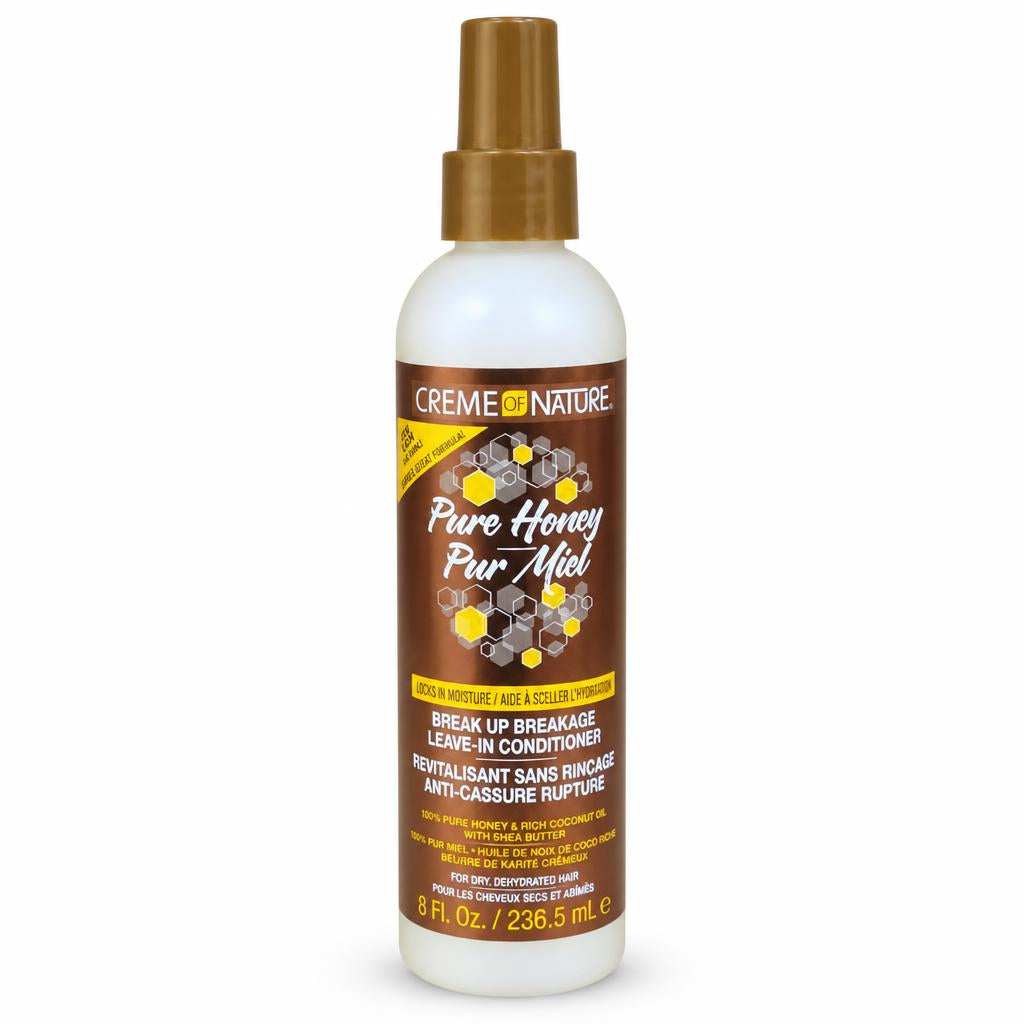 Après-shampooing sans rinçage Pure Honey de CREME OF NATURE (236 ml)