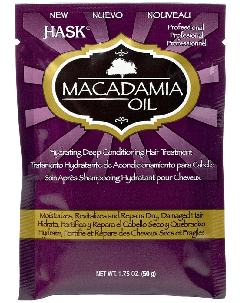 HASK Macadamia Oil Moisturizing Deep Conditioner Packet (1.75oz)