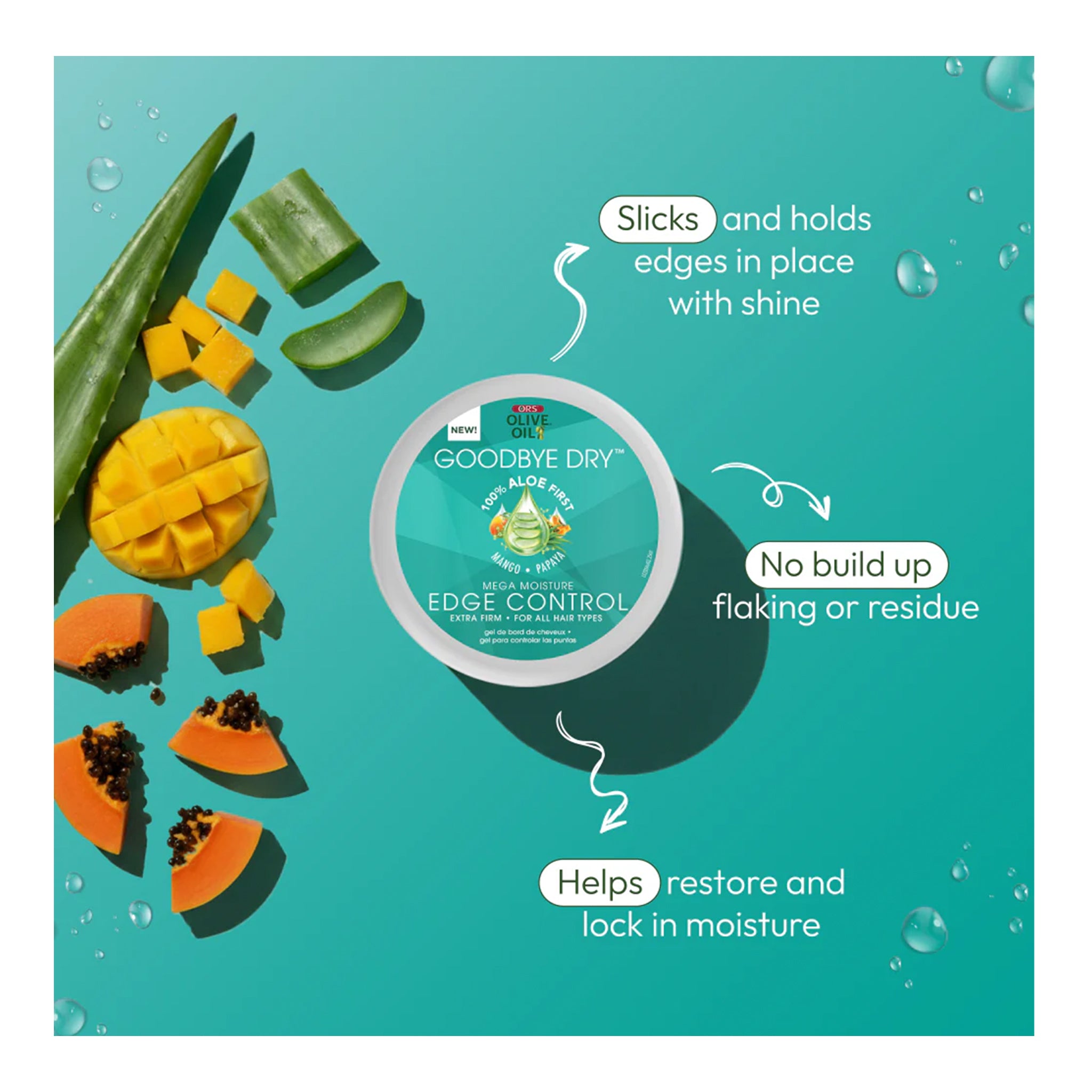 ORS Olive Oil Goodbye Dry Mega Moisture Edge Control (2.25oz)