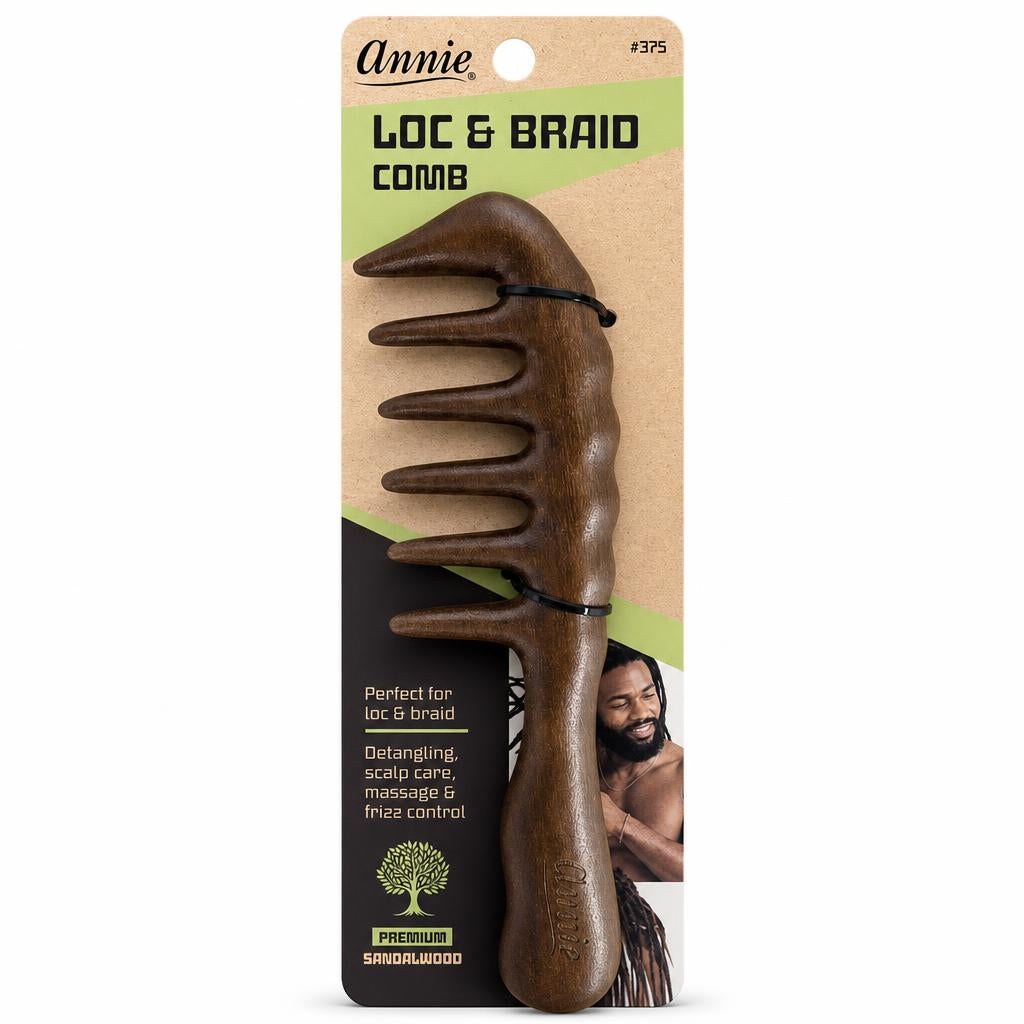 ANNIE Loc & Braid Rake Comb
