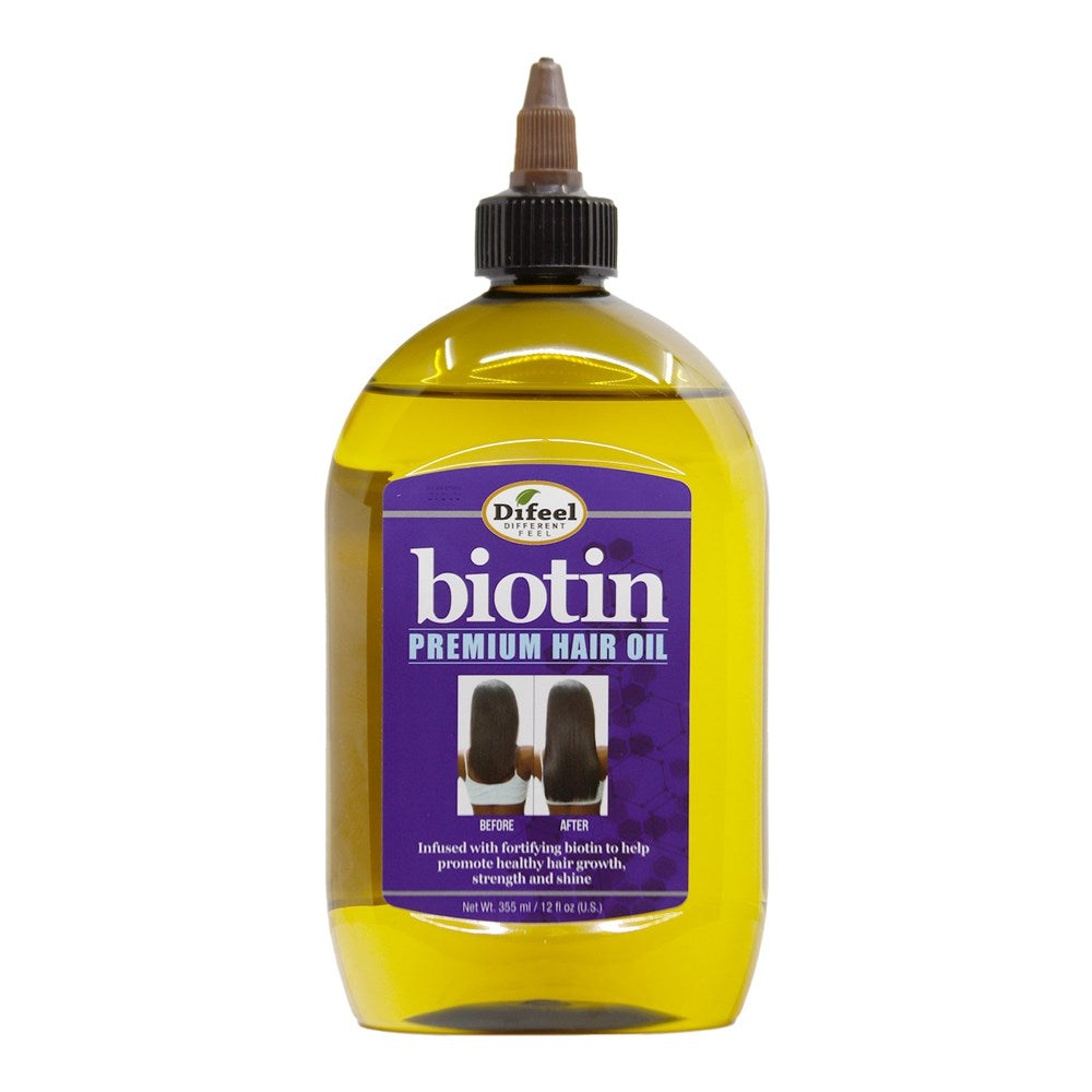 Difeel(Sunflower) Biotin Premium Hair Oil (12oz)