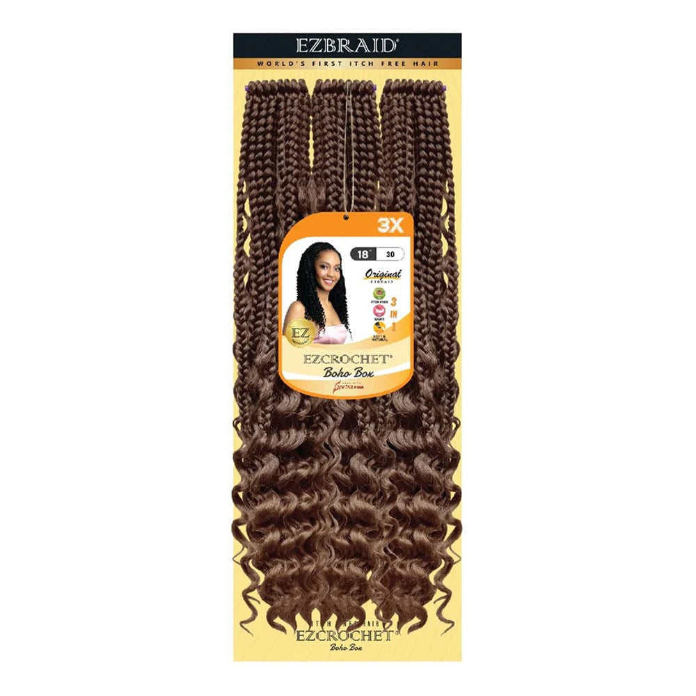 EZBRAID Ezcrochet 3X Boho Box Braid (18inch)