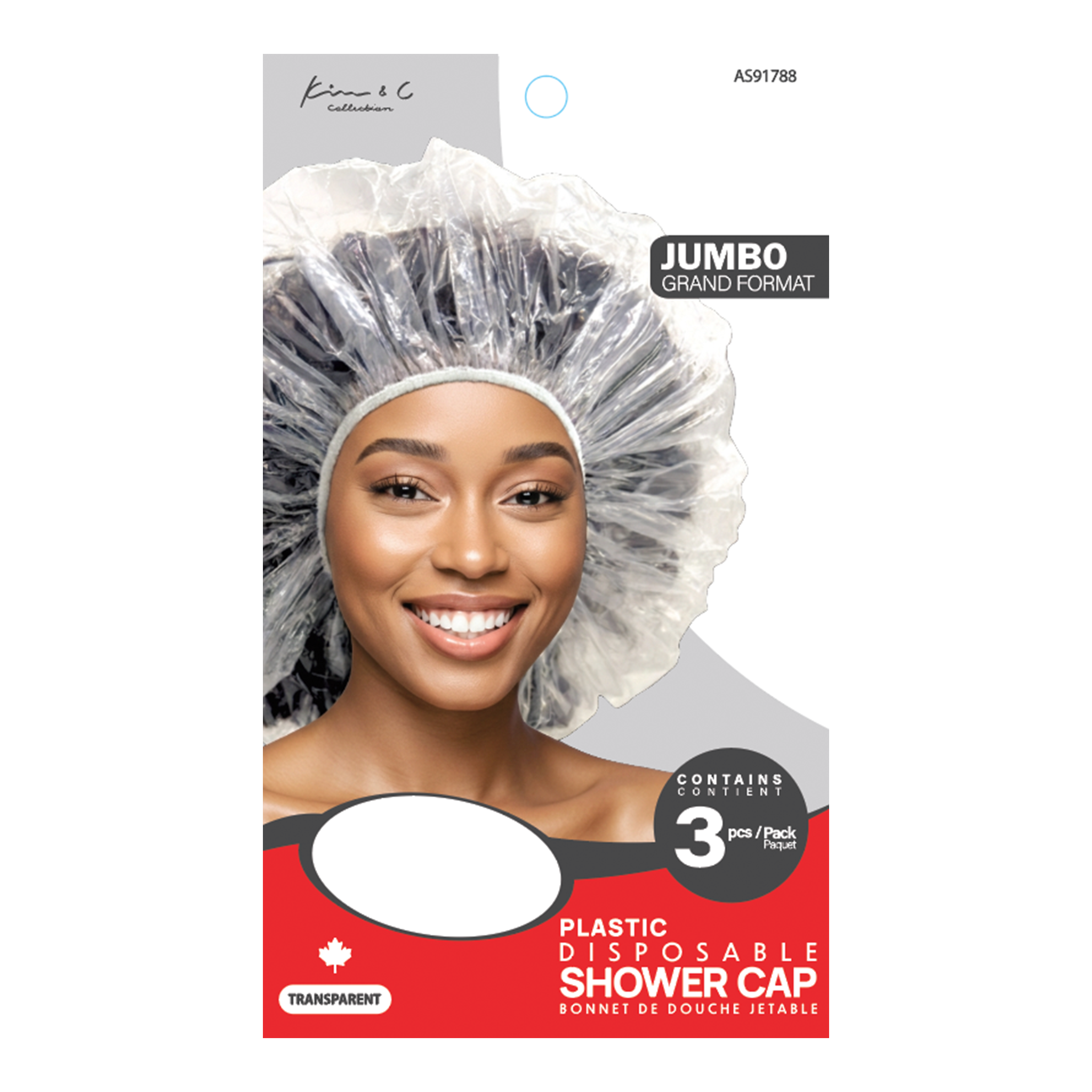 Kim & C Disposable Shower Cap for Braid (3pcs)