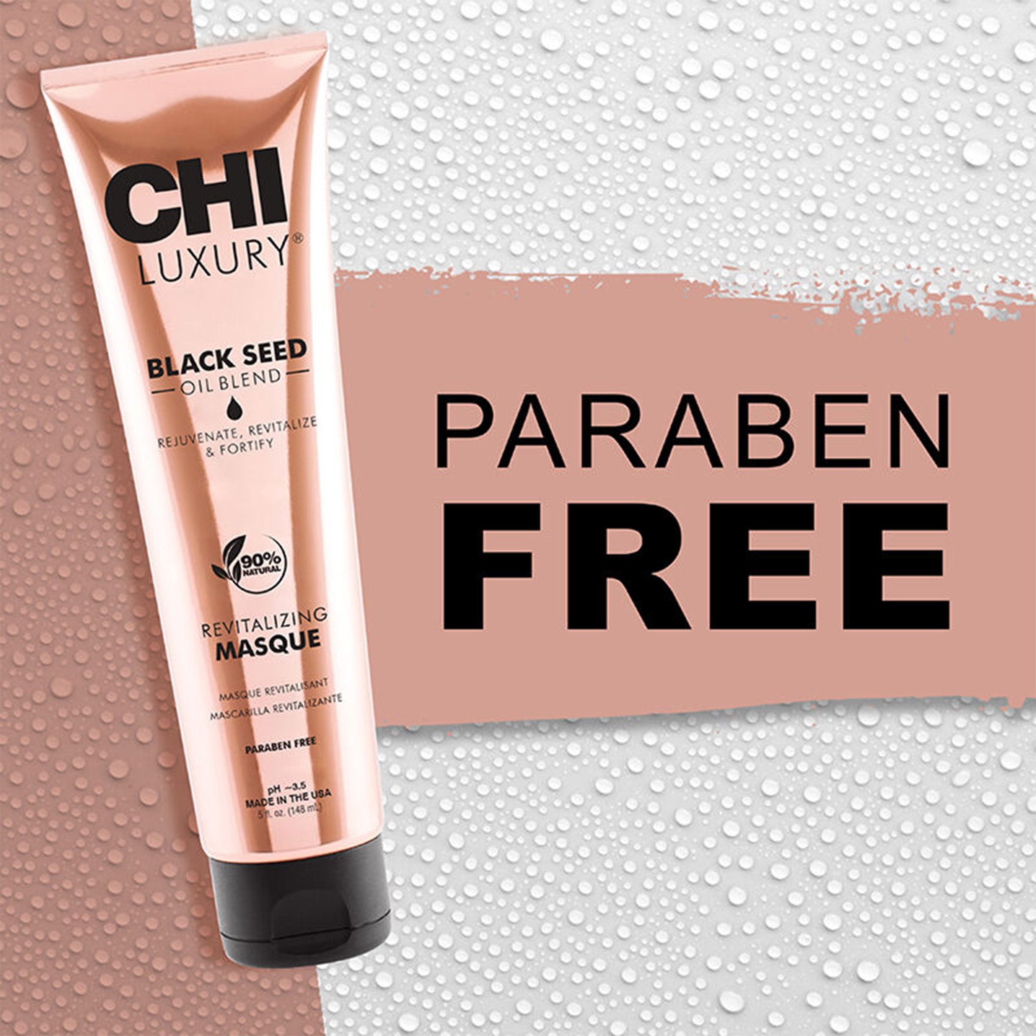 CHI Luxury Black Seed Oil Blend Revitalizing Masque - 5oz