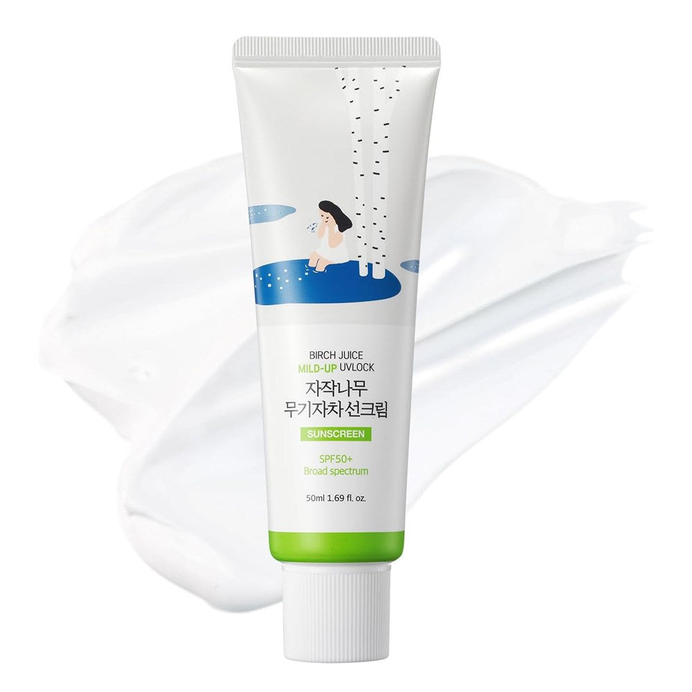 ROUND LAB Birch Mild-Up Sunscreen UVLock SPF 50+ Broad Spectrum (50ml/1.69oz)