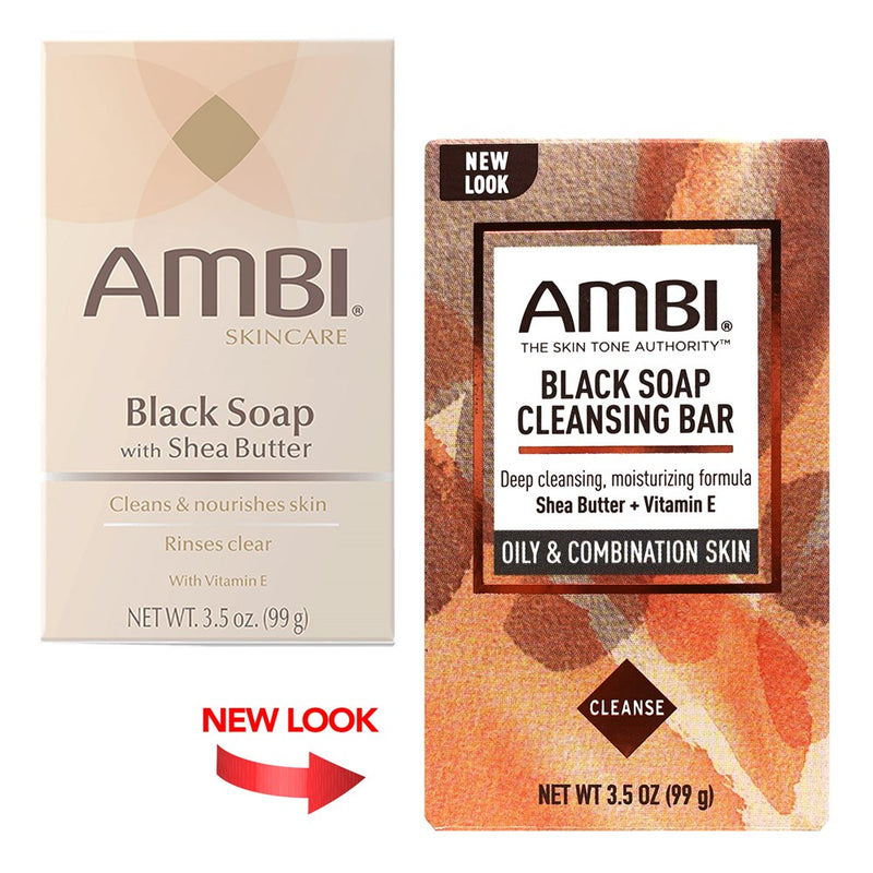 AMBI Black Soap Cleansing Bar (3.5oz)