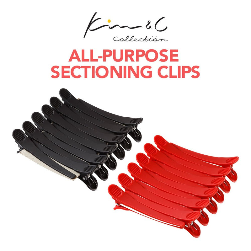 KIM & C All Purpose Sectioning Clips (12pcs/Pack)