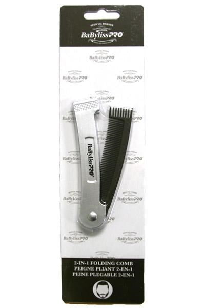 BABYLISS PRO Beard 2-in-1 Folding Comb